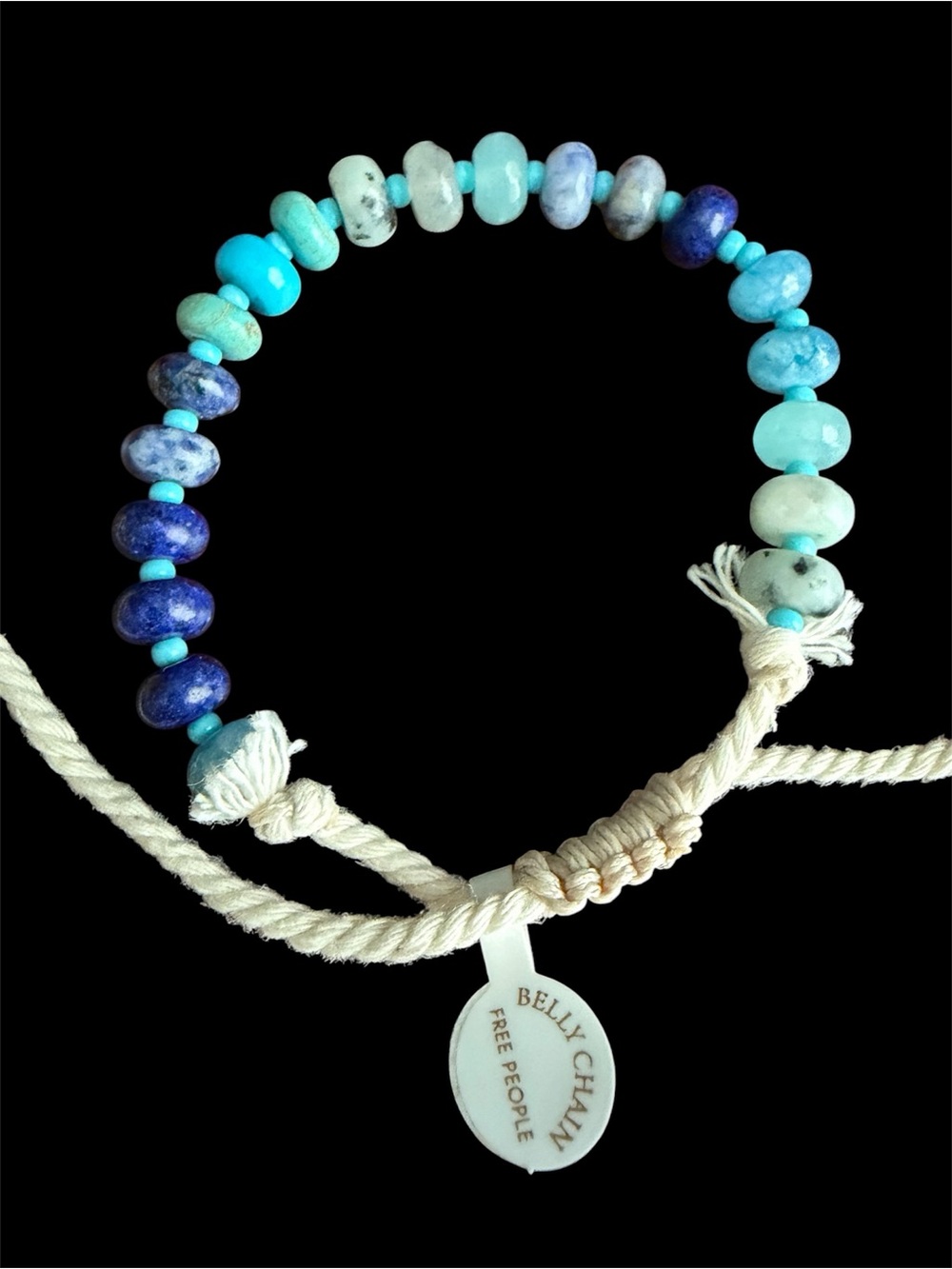 NEW Free People Beaded macrame Bracelet